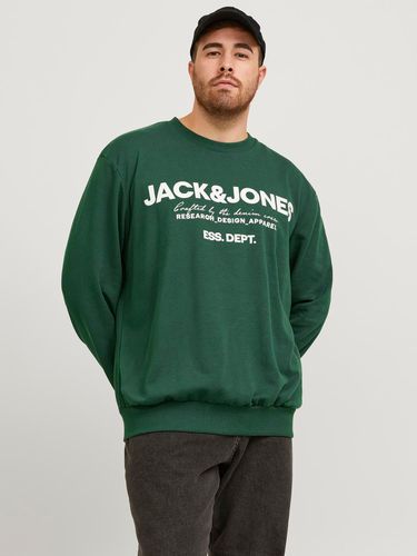 Plus Size Trükitud Crew Neck Sweatshirt - Jack & Jones - Modalova