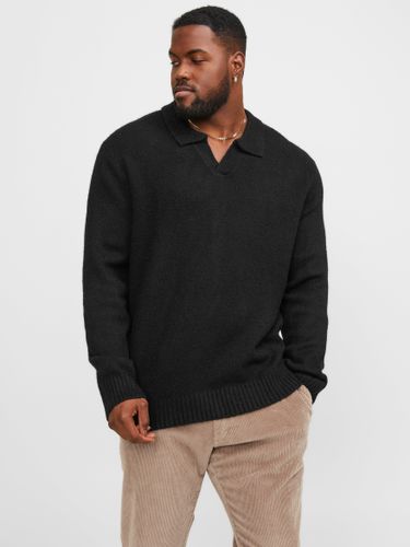 Plus Size T-shirt Col Chemise - Jack & Jones - Modalova