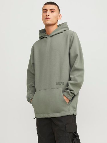 Sudadera Con Capucha Estampado - Jack & Jones - Modalova