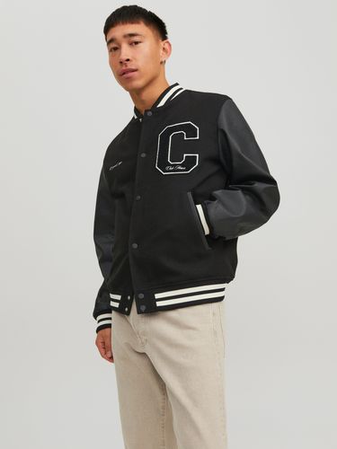 Baseball Ribbed Cuffs Jacket - Jack & Jones - Modalova