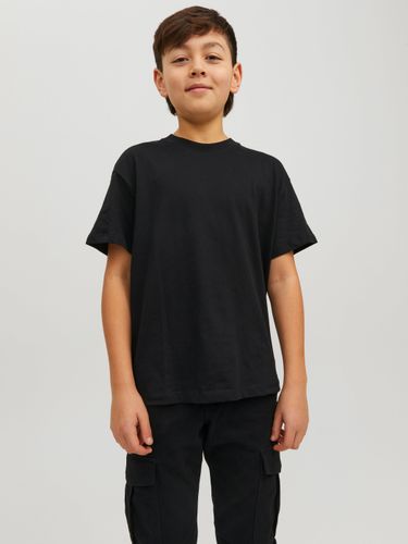 T-shirt Uni Pour Les Garçons - Jack & Jones - Modalova