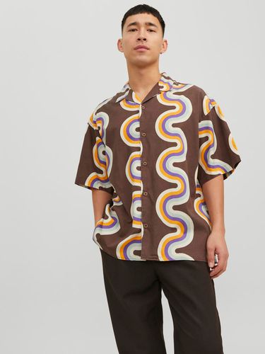 Regular Fit Printed Shirt - Jack & Jones - Modalova