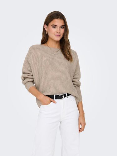 Batwing Knitted Pullover - ONLY - Modalova