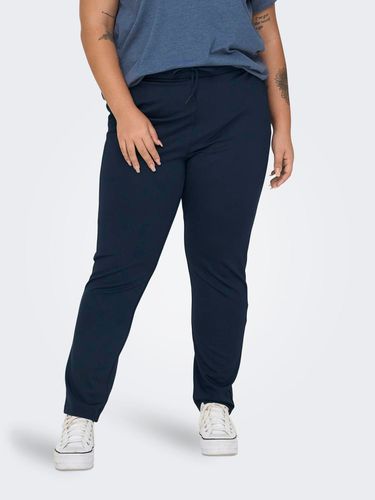 Curvy Solid Colored Trousers - ONLY - Modalova