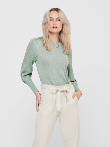 Glitter Knit With Puff Sleeves - ONLY - Modalova