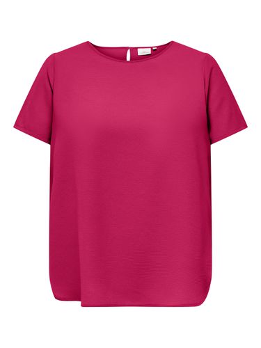 Curvy Short Sleeve Top - ONLY - Modalova