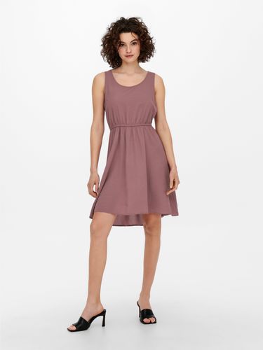 Mini Solid Colored Dress - ONLY - Modalova