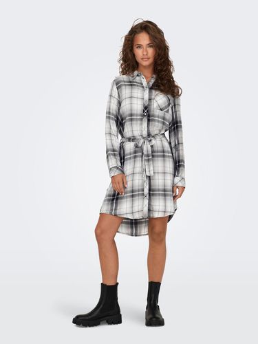 Mini Checked Dress - ONLY - Modalova