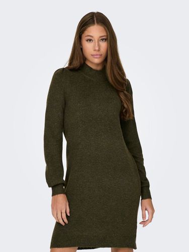High Neck Knitted Dress - ONLY - Modalova