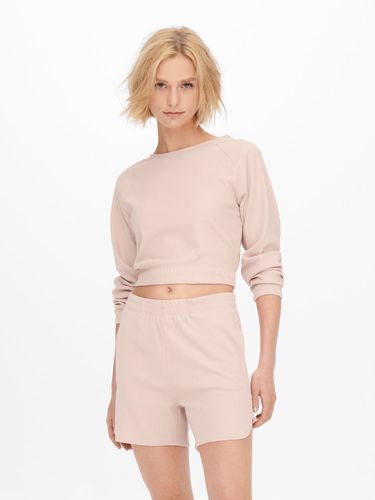 Cropped Top With Open Back - ONLY - Modalova