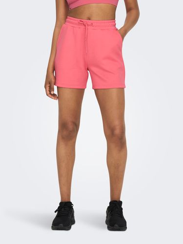 Solid Colored Training Sweat Shorts - ONLY - Modalova