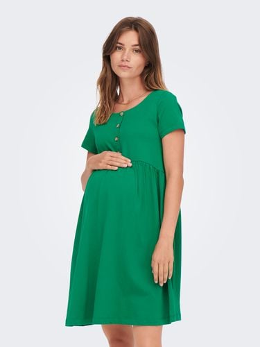 Mama Solid Colored Dress - ONLY - Modalova