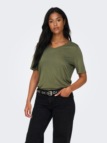 Tops Corte Regular Cuello En V - ONLY - Modalova