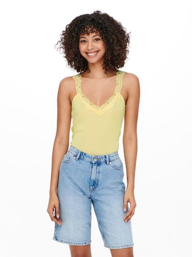 Lace Detailed Top - ONLY - Modalova