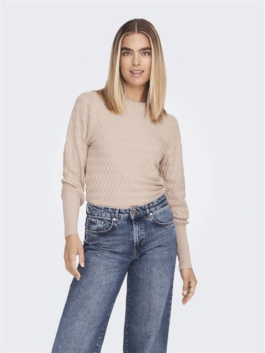 Structured Knitted Pullover - ONLY - Modalova