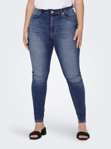 Carforever De Cintura Alta Y Talla Grande Jeans Skinny Fit - ONLY - Modalova