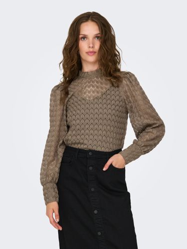 Lace Top With Volume Sleeves - ONLY - Modalova