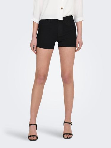 Shorts Corte Skinny Cintura Alta - ONLY - Modalova