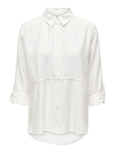 Shirt With Fold-up Sleeves - ONLY - Modalova