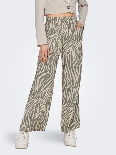 Wide Trousers With Mid Waist - ONLY - Modalova
