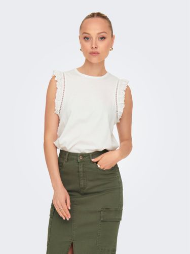 Top With Ruffle Sleeves - ONLY - Modalova