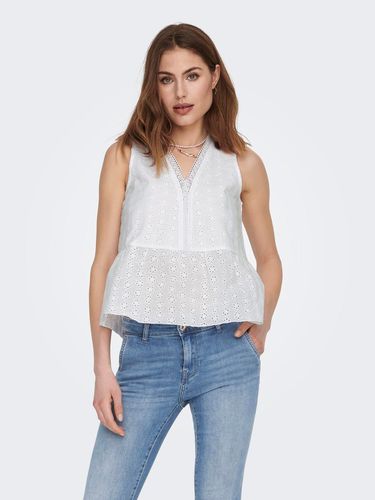 Regular Fit V-neck Top - ONLY - Modalova