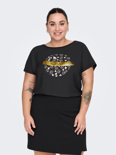 Curvy Printed T-shirt - ONLY - Modalova