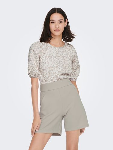 Structure Top With Puff Sleeves - ONLY - Modalova