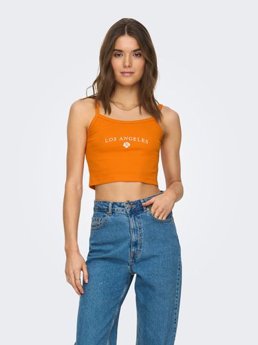 Cropped Printed Top - ONLY - Modalova
