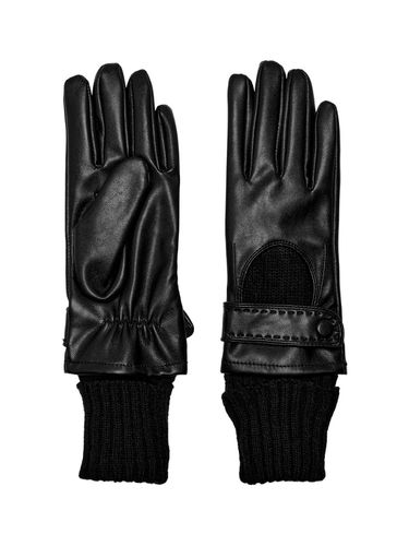 Faux Leather Gloves - ONLY - Modalova