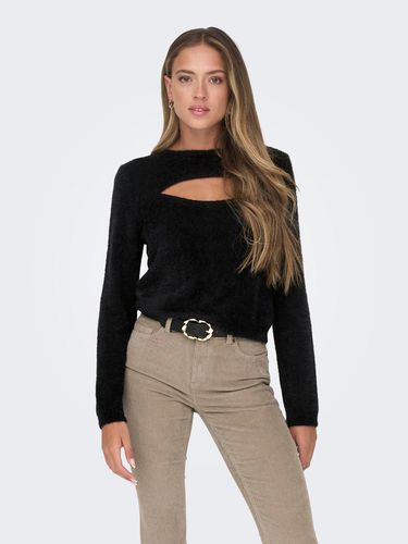 Knitted Top With Cut-out - ONLY - Modalova