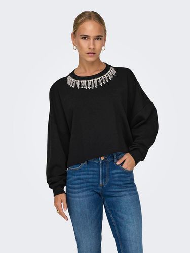 Cropped O-neck Sweatshirt - ONLY - Modalova