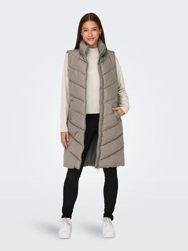 Long Vest With High Neck - ONLY - Modalova