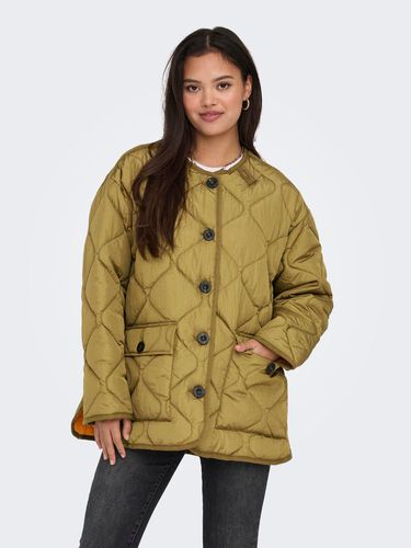 Quilted Jacket With O-neck - ONLY - Modalova