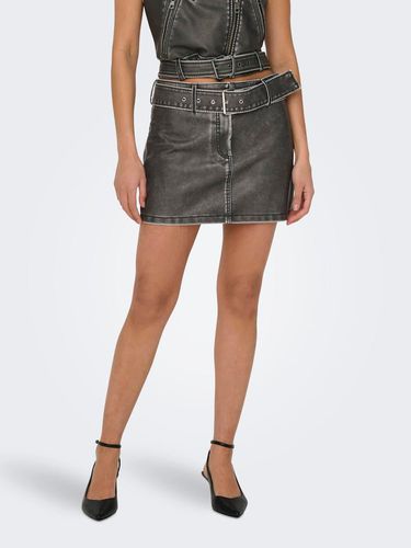 Mini Skirt With Belt - ONLY - Modalova