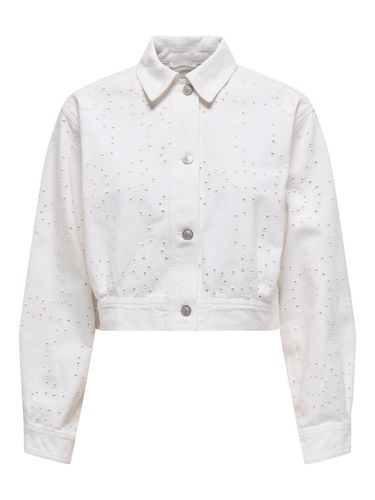 Cropped Embroidered Jacket - ONLY - Modalova