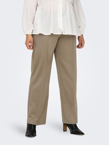 Pantalones Corte Straight Cintura Alta Curve - ONLY - Modalova