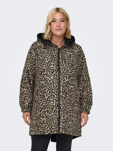 Curvy Leopard Printed Jacket - ONLY - Modalova