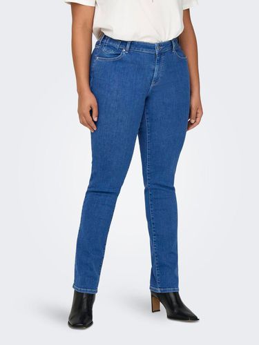 Straight Fit Mid Waist Jeans - ONLY - Modalova