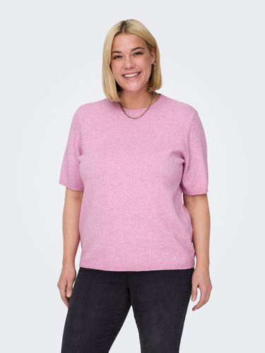 Curvy Knitted Top - ONLY - Modalova