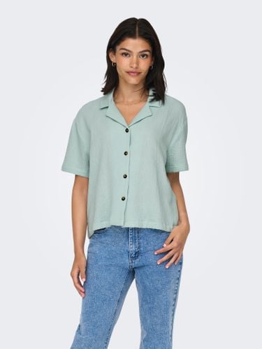 Loose Fitted Resort Shirt - ONLY - Modalova