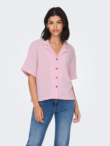 Loose Fitted Resort Shirt - ONLY - Modalova