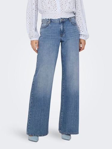 Onlbritney Low Waist Wide Jeans - ONLY - Modalova