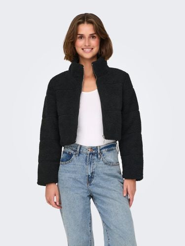 High Neck Quilted Jacket - ONLY - Modalova