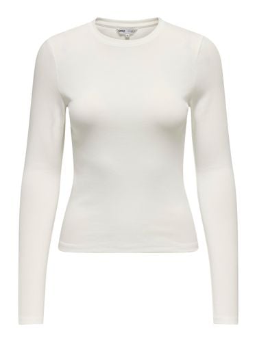 Camisetas Corte Tight Cuello Redondo - ONLY - Modalova