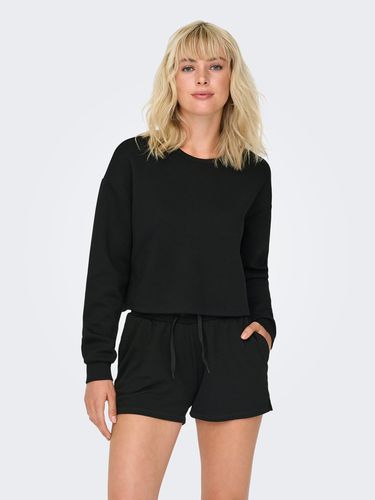 Cropped O-neck Sweat - ONLY - Modalova