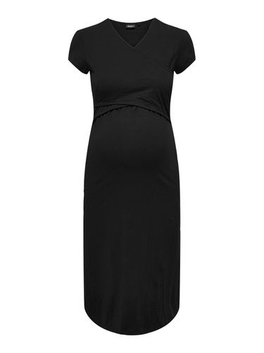 Regular Fit V-neck Midi Dress - ONLY - Modalova