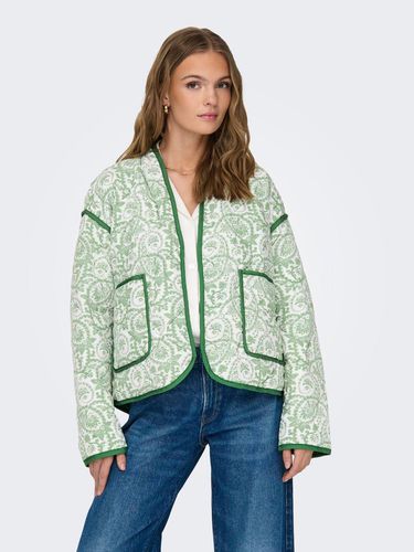 Quilted Jacket With Dropped Shoulders - ONLY - Modalova