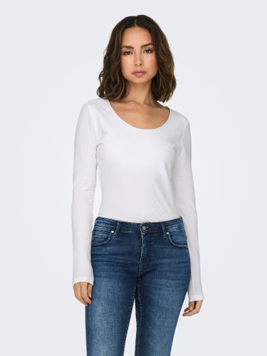 Regular Fit Round Neck Top - ONLY - Modalova