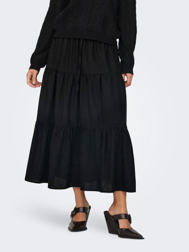 Midi Skirt With Drawstring - ONLY - Modalova